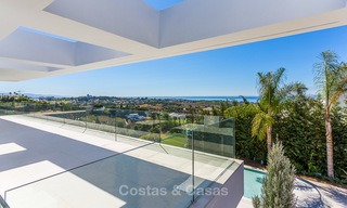 Majestic modern villa with panoramic sea views for sale, front-line golf, Benahavis - Marbella 6853 