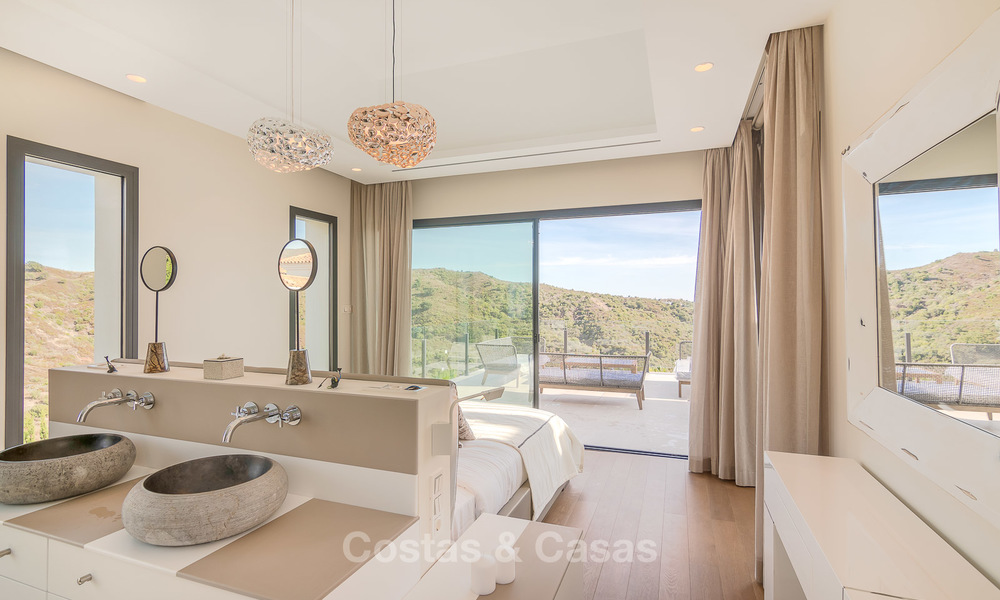 Sumptuous new built designer villa for sale in an exclusive gated urbanisation, Benahavis - Marbella 6905