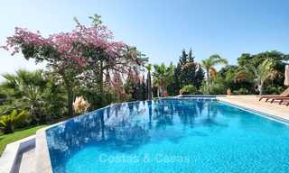 Magnificent rustic-style luxury villa with breath-taking sea and mountain views - Golf Valley, Nueva Andalucia, Marbella 7240 