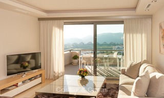 Spacious, bright and modern luxury penthouse for sale with golf and sea views in Marbella - Benahavis 7707 