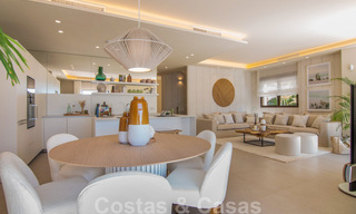 New luxury front line beach villas for sale in an exclusive complex, New Golden Mile, Marbella - Estepona 40491 