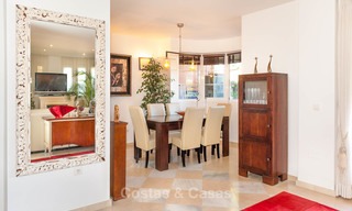 Semi detached house for sale, first line golf, in a gated complex in Guadalmina Alta in Marbella 7940 