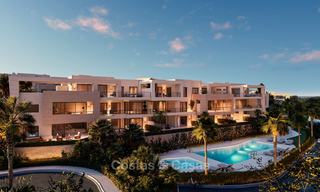 Delightful modern front-line golf apartments for sale in an exclusive new complex, Casares, Costa del Sol 8028 