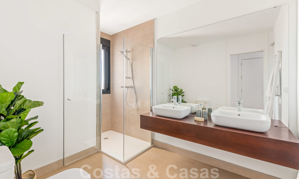Chic new modern apartments with breath taking sea views for sale, Manilva, Costa del Sol 23756