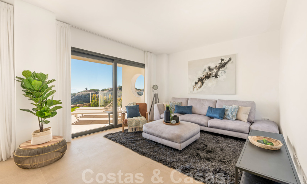 Chic new modern apartments with breath taking sea views for sale, Manilva, Costa del Sol 23758