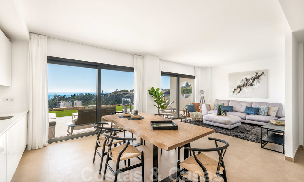 Chic new modern apartments with breath taking sea views for sale, Manilva, Costa del Sol 23765