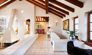 Spacious country-style villa in unique natural surroundings for sale, Casares, Costa del Sol 8081 