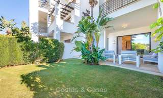 Beautiful luxury garden apartment in a sought-after residential complex for sale, ready to move in - Benahavis, Marbella 8338 