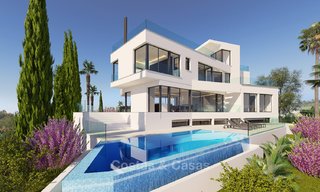 Ready to move in, exquisite contemporary luxury villa with magnificent views for sale, Marbella - Benahavis 8316 