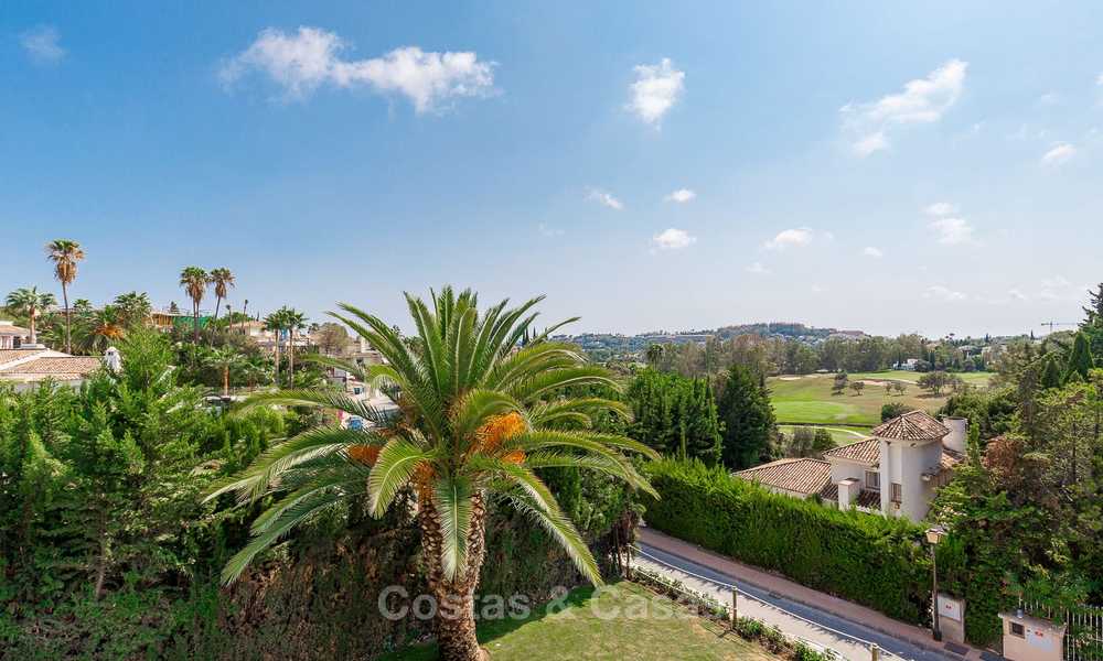 Ready to move in! Completely reformed Andalusian style villa for sale, Golf Valley, Nueva Andalucía, Marbella 8368
