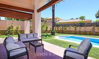 Beachside classical-style villa in a popular residential area for sale, East Marbella 8743 
