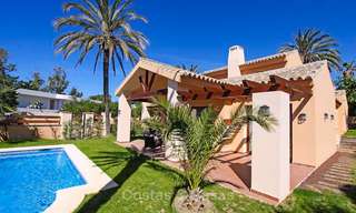 Beachside classical-style villa in a popular residential area for sale, East Marbella 8758 
