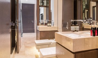 Posh modern luxury apartment for sale in a prestigious residential complex in Sierra Blanca, Golden Mile, Marbella 8764 
