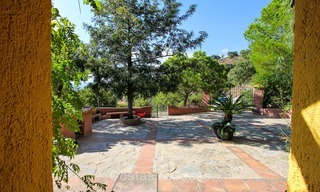Well located and attractively priced villa - finca with sea and mountain views for sale, Estepona, Costa del Sol 8686 