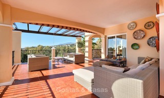 Stunning penthouse apartment for sale in a luxury complex, front line golf with sea views - Marbella - Estepona 8891 