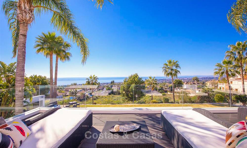Truly stunning contemporary luxury villa with sea views for sale in the exclusive Sierra Blanca district - Golden Mile, Marbella 8935