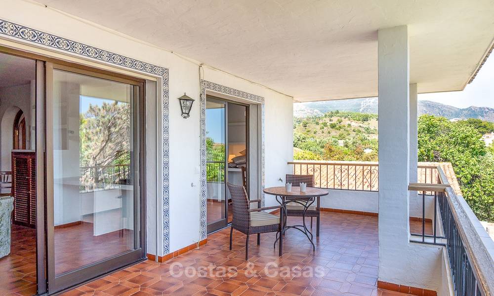 Unique offering! Beautiful countryside estate of 5 villas on a huge plot for sale, with stunning sea views - Mijas, Costa del Sol 9015