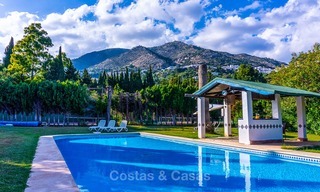 Unique offering! Beautiful countryside estate of 5 villas on a huge plot for sale, with stunning sea views - Mijas, Costa del Sol 9069 