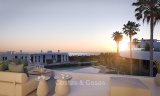 Brand new modern luxury apartments with sea views for sale, Estepona centre. 9193 
