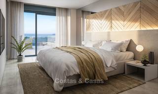 Brand new modern luxury apartments with sea views for sale, Estepona centre. 9194 
