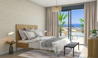 Brand new modern luxury apartments with sea views for sale, Estepona centre. 9198 