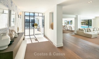 Prestigious renovated luxury villa for sale, front line golf, Nueva Andalucía, Marbella 9430 