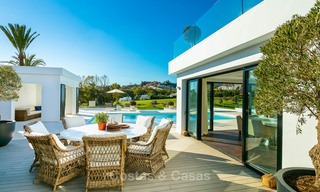 Prestigious renovated luxury villa for sale, front line golf, Nueva Andalucía, Marbella 9445 