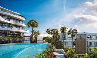 Stylish contemporary apartments with sea views for sale, in a complex with top class infrastructure - Fuengirola, Costa del Sol 9476 