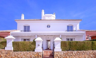 Spacious semi-detached house with magnificent sea views for sale, in a prestigious beach front complex - East Marbella 10072 