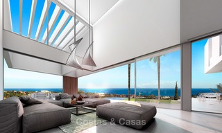Brand new contemporary luxury villa with panoramic sea views for sale, in an exclusive golf resort, Benahavis - Marbella 10103 