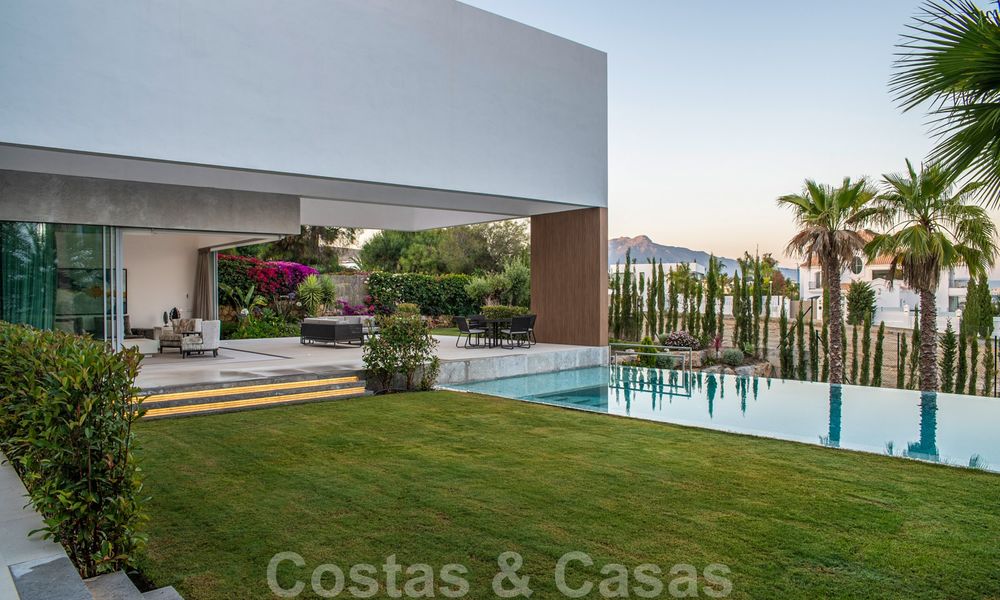 Brand new contemporary luxury villa with panoramic sea views for sale, in an exclusive golf resort, Benahavis - Marbella 26548