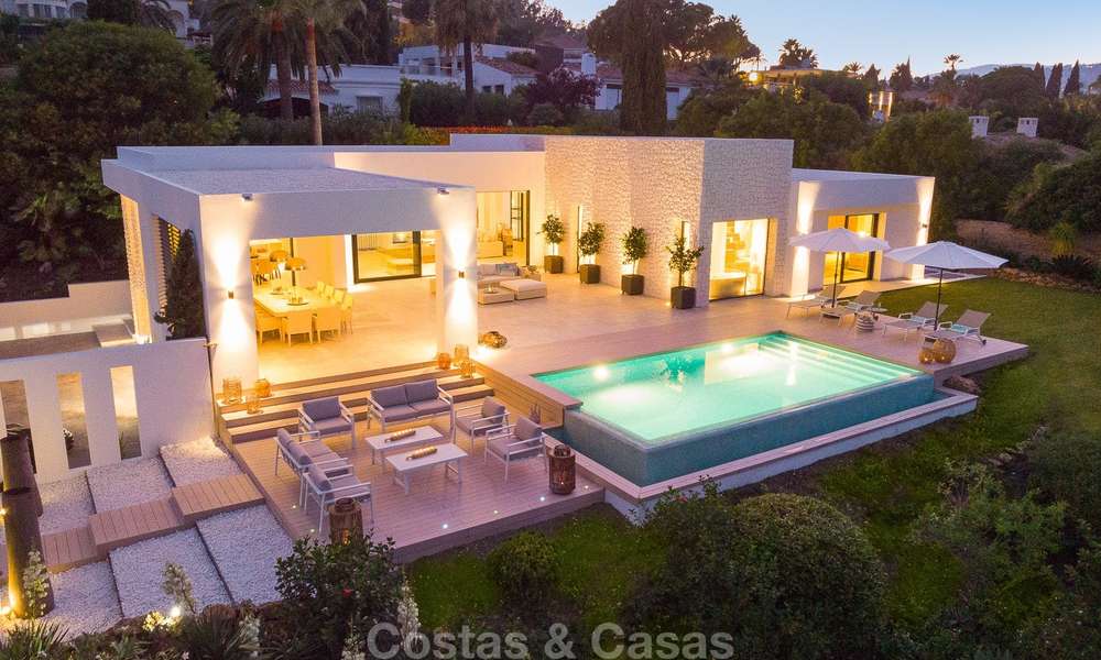 Opulent modern contemporary luxury villa for sale in the Golf Valley of Nueva Andalucia, Marbella 10452