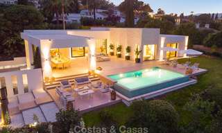 Opulent modern contemporary luxury villa for sale in the Golf Valley of Nueva Andalucia, Marbella 10452 