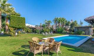 Andalusian style villa in an upscale golf urbanisation for sale, walking distance to amenities - Golf Valley, Nueva Andalucía, Marbella 10487 