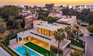 Spectacular new-built contemporary beachside villa for sale, ready to move in, Marbella - Estepona East 10520 