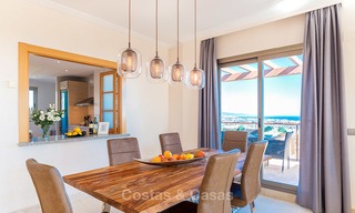 Luxury penthouse apartment with amazing panoramic sea and mountain views for sale, Benahavis, Marbella 10540 
