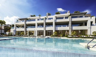 Brand new modern luxury apartments with sea views for sale, frontline golf, Marbella. Key ready. Last apartment! 11606 