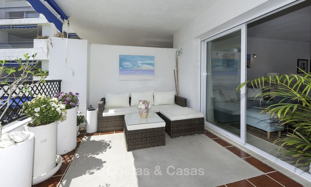 Renovated apartment for sale in the heart of Puerto Banus, Marbella. 11735