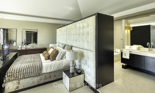 Outstanding modern luxury villa with amazing golf and sea views for sale in the heart of Nueva Andalucía, Marbella 12088 