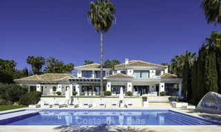 Outstanding modern luxury villa with amazing golf and sea views for sale in the heart of Nueva Andalucía, Marbella 12091 