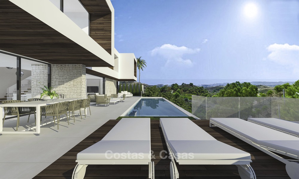 Dazzling contemporary luxury villa with panoramic sea views for sale, Mijas, Costa del Sol 12392