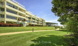 Nice frontline beach apartment with outstanding sea views for sale in a high standard complex, Cabopino, Marbella 12983 