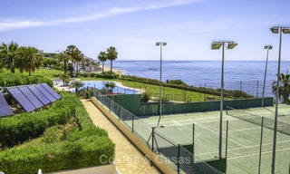 Nice frontline beach apartment with outstanding sea views for sale in a high standard complex, Cabopino, Marbella 12988 