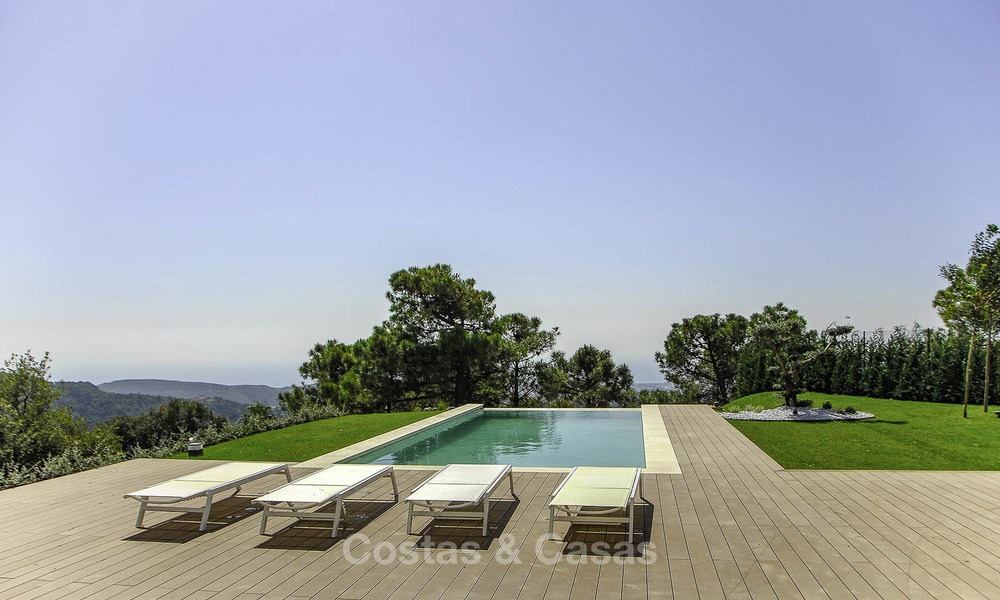 Magnificent new contemporary luxury villas with stunning sea views for sale, Benahavis, Marbella 13444