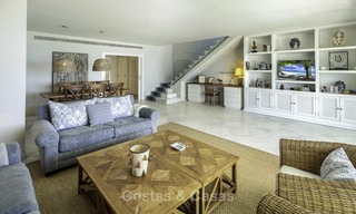 Very luxurious 4 bed penthouse apartment for sale in an exclusive beachfront complex, Puerto Banus, Marbella 13664 