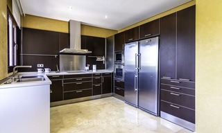 Exceptional luxury beachfront penthouse apartment for sale in a prestigious complex, Puerto Banus, Marbella 13899 