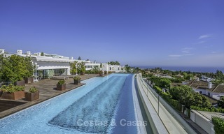 Awesome, super deluxe 5 bed penthouse apartment with panoramic sea views for sale in Sierra Blanca on the Golden Mile, Marbella 14291 