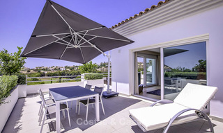 Elegant and very spacious modern-classic villa for sale, frontline golf in Elviria, East Marbella 14885 