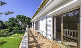 Spacious classical villa with excellent potential for sale in a quiet area of Elviria in East Marbella 15185 