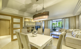 Very spacious modern luxury apartment for sale in a prestigious urbanisation on the Golden Mile, Marbella 15255 
